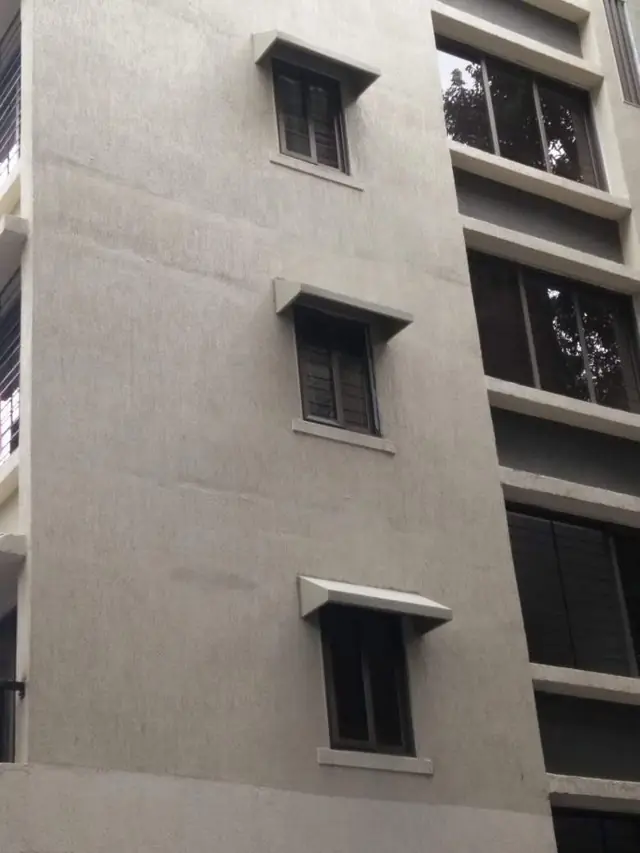 FRP chajjas over small windows