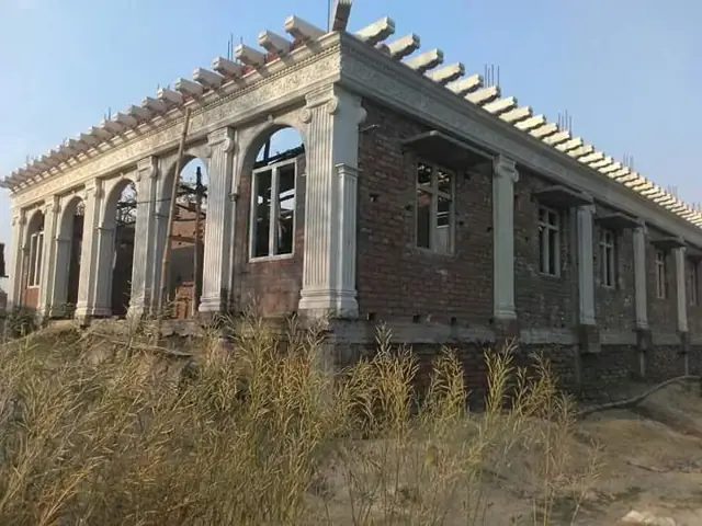 FRP pillars, arches and cornices