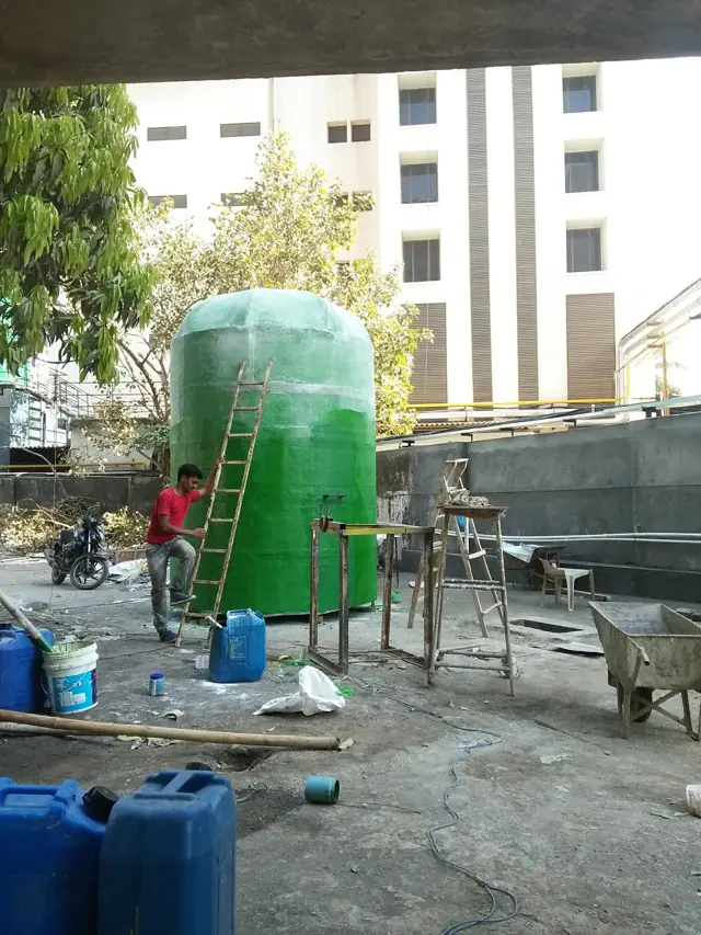 Biogas FRP Tank — GCC Hotel and Club