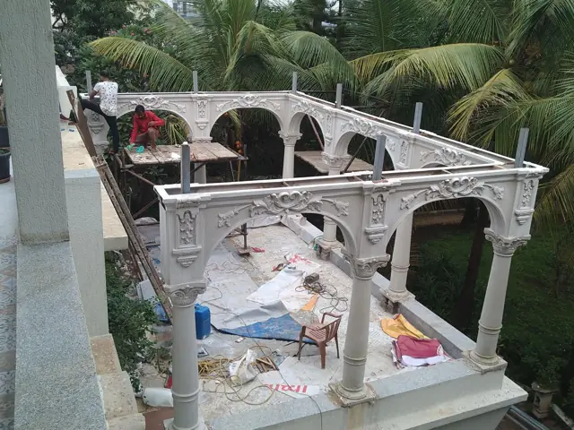 FRP columns and arches