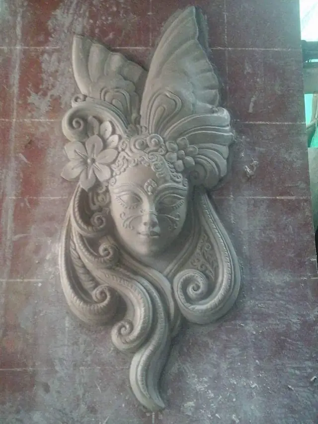 FRP face relief