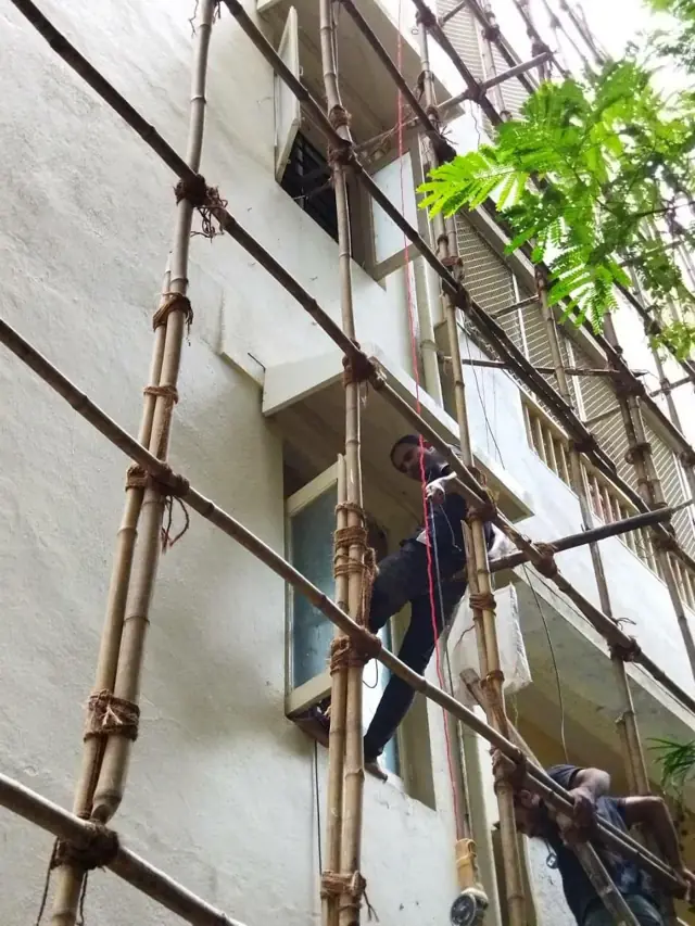 FRP Chajja — Om Shiv Ambika CHS