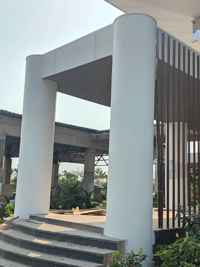 FRP columns and portal