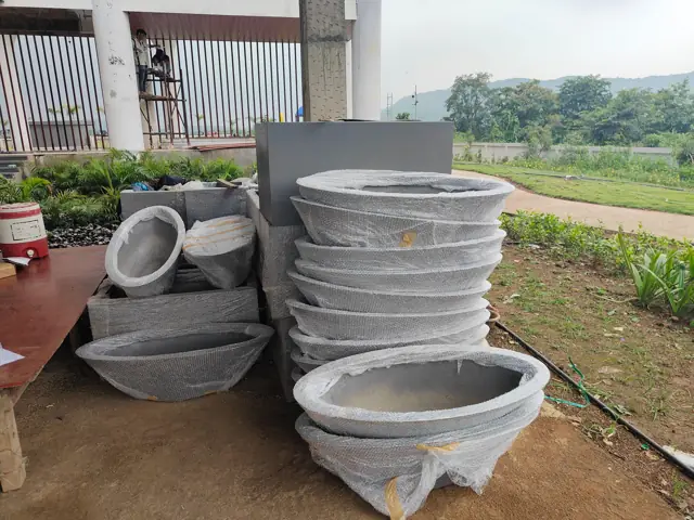 FRP Planters — Adani Realty