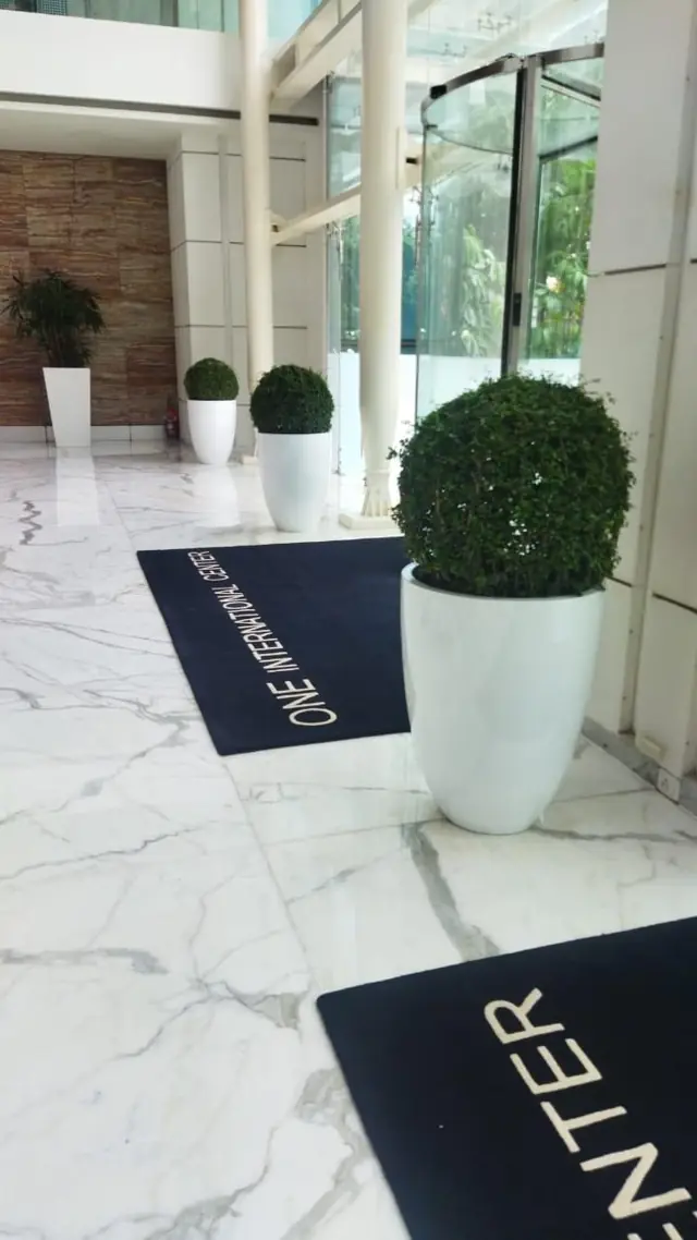 Round & Rectangular Planters — One International Centre