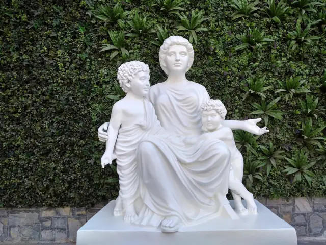 Classical FRP statue group