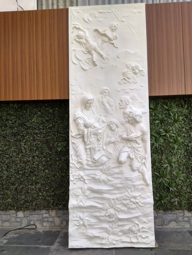 Classical FRP relief mural